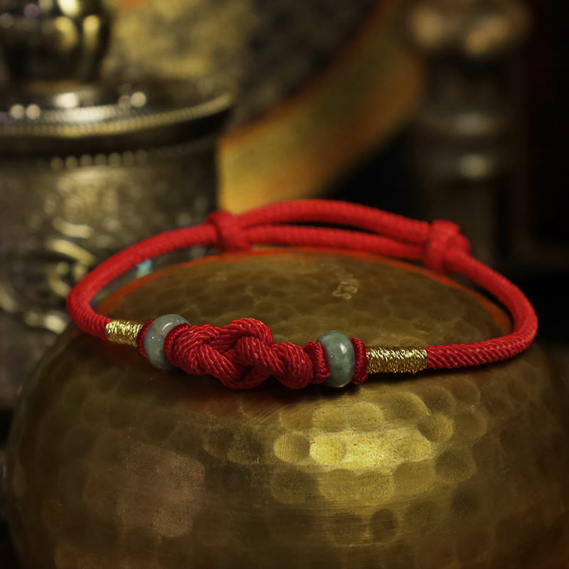 Buddha Stones May Harmony and Good Fortune Be With You Bracelet Includes Gift Message Card