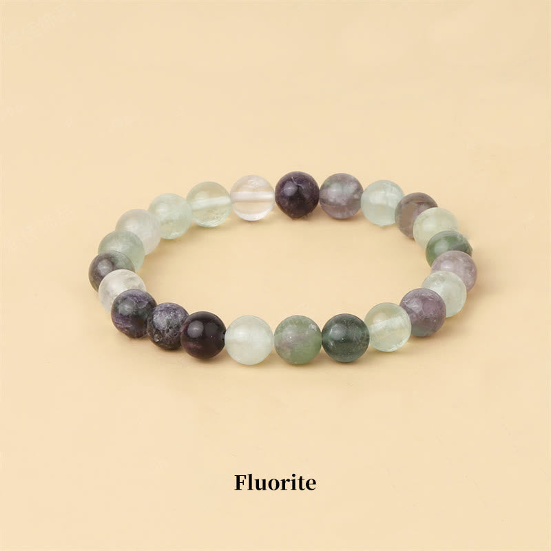 Buddha Stones All the Best for Love and Harmony Stone Quartz Bracelet Includes Gift Message Card