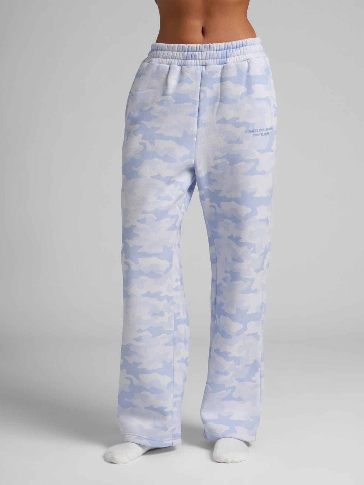 Camo Straight Leg Sweatpants