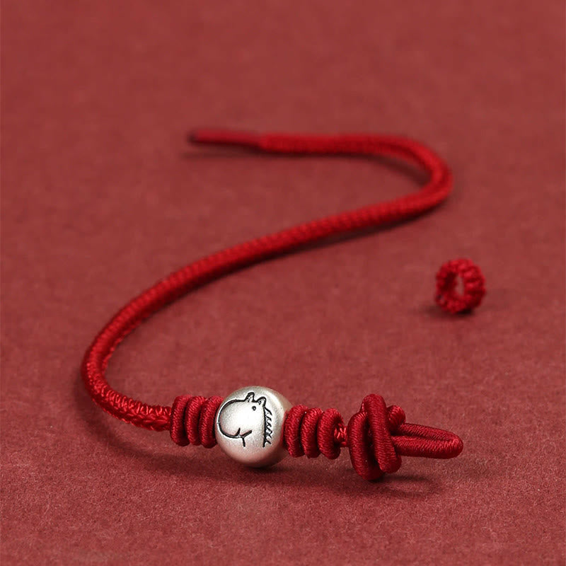Buddha Stones Wishing You Joy and Prosperity Year of the Horse Bracelet Includes Gift Message Card