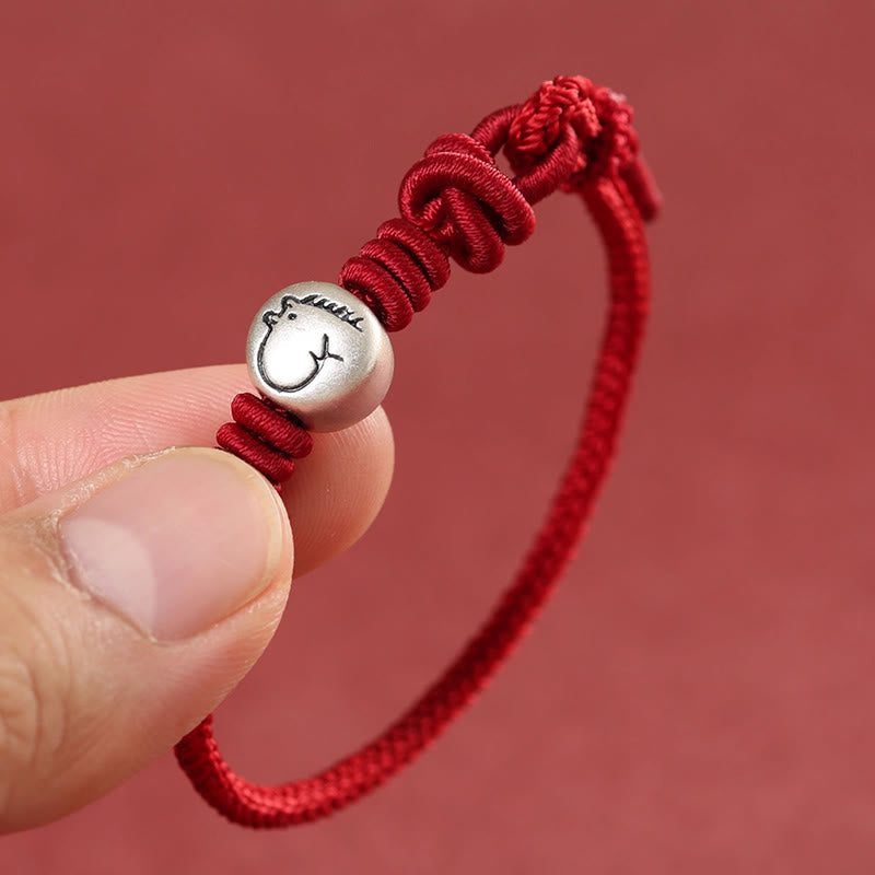 Buddha Stones Wishing You Joy and Prosperity Year of the Horse Bracelet Includes Gift Message Card