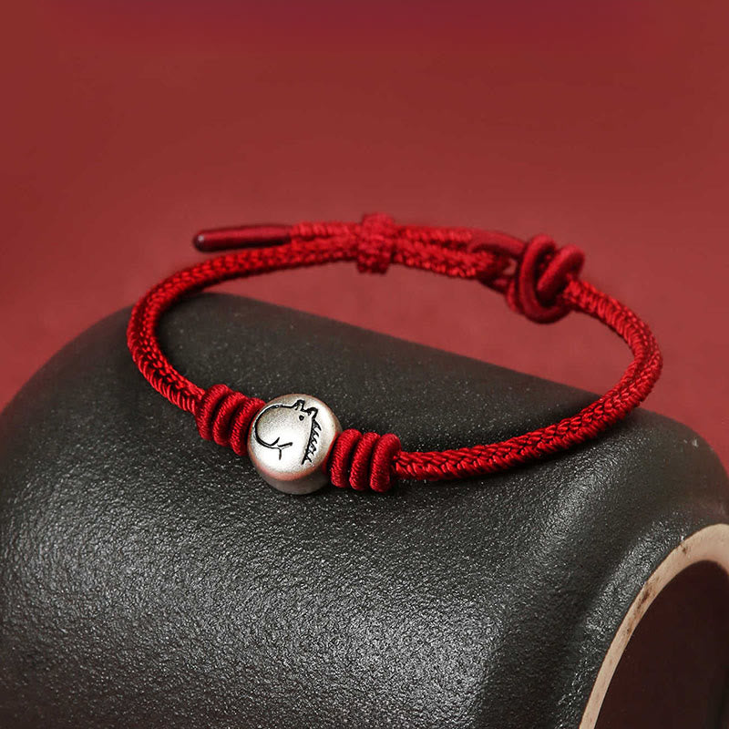 Buddha Stones Wishing You Joy and Prosperity Year of the Horse Bracelet Includes Gift Message Card