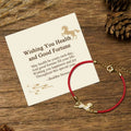 Buddha Stones Wishing You Health and Good Fortune Year of the Horse Includes Gift Message Card
