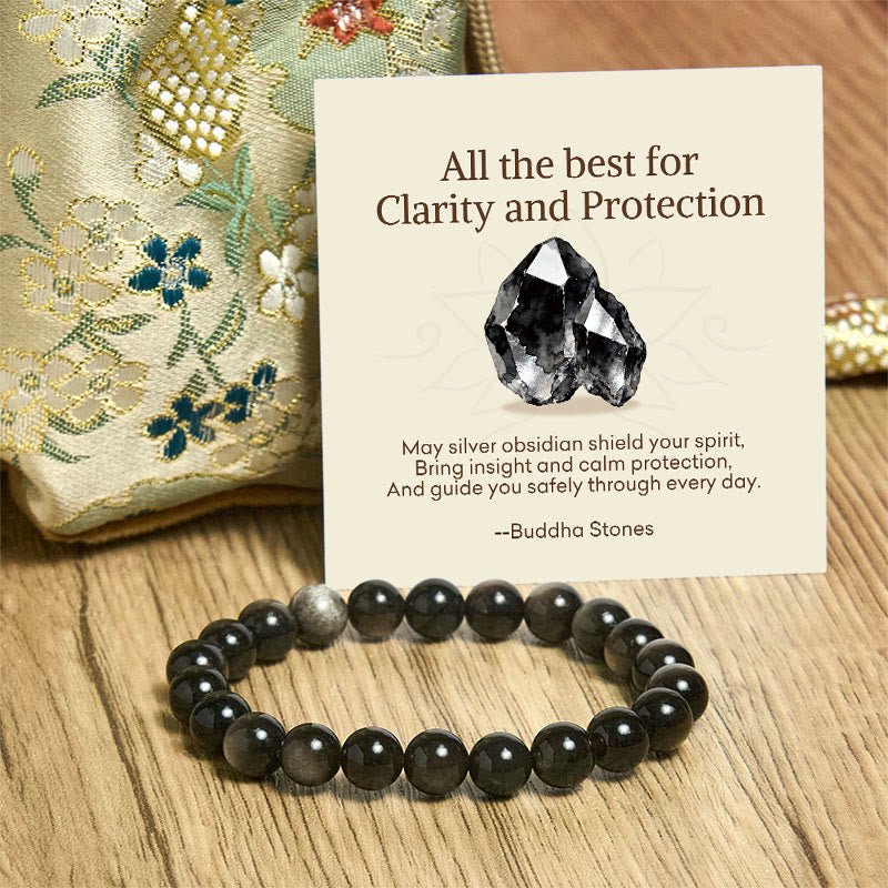 Buddha Stones All the Best for Love and Harmony Stone Quartz Bracelet Includes Gift Message Card