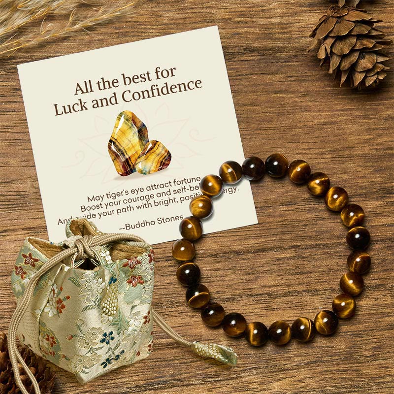 Buddha Stones All the Best for Love and Harmony Stone Quartz Bracelet Includes Gift Message Card
