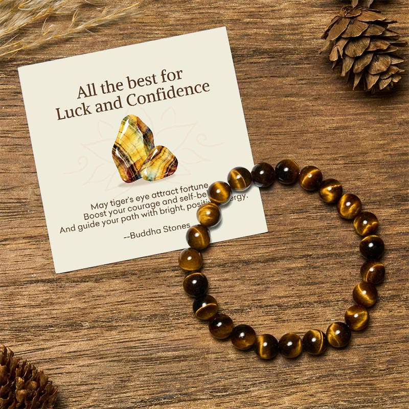Buddha Stones All the Best for Love and Harmony Stone Quartz Bracelet Includes Gift Message Card