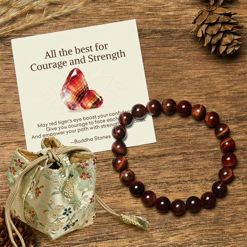 Buddha Stones All the Best for Love and Harmony Stone Quartz Bracelet Includes Gift Message Card