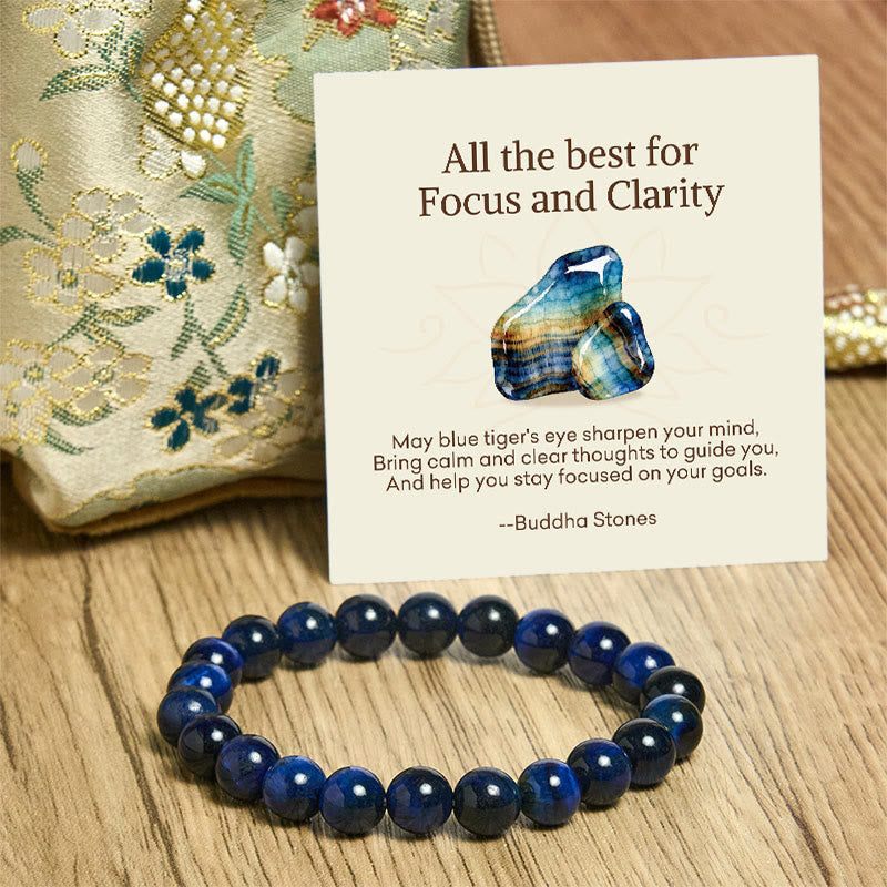 Buddha Stones All the Best for Love and Harmony Stone Quartz Bracelet Includes Gift Message Card