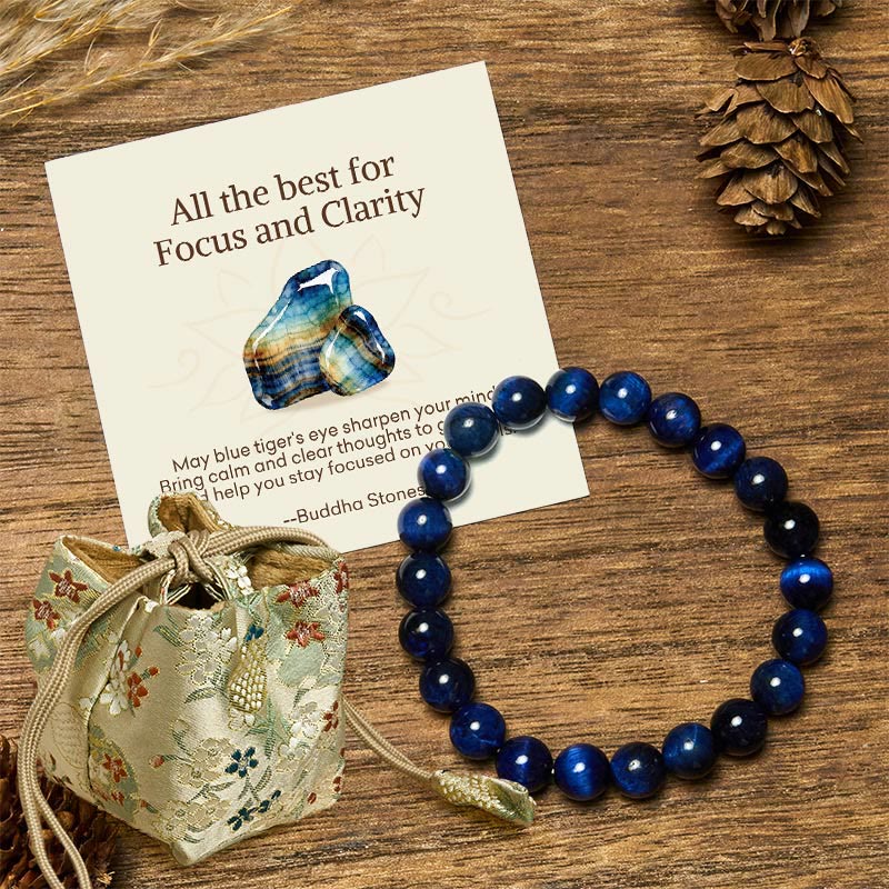 Buddha Stones All the Best for Love and Harmony Stone Quartz Bracelet Includes Gift Message Card