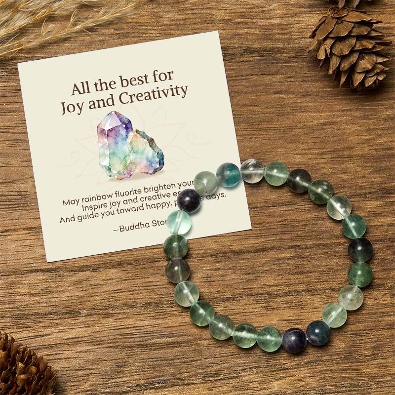 Buddha Stones All the Best for Love and Harmony Stone Quartz Bracelet Includes Gift Message Card