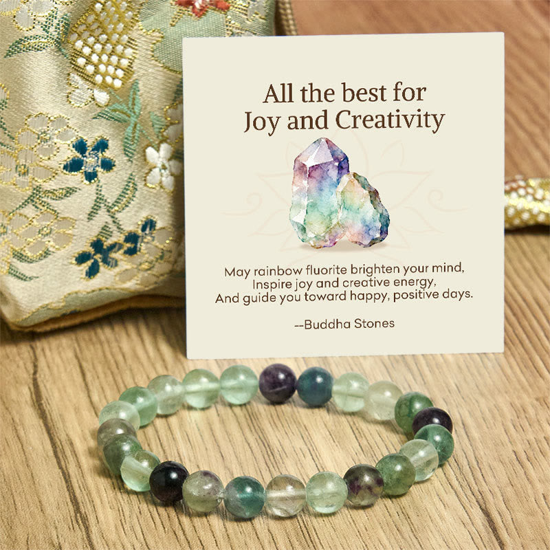 Buddha Stones All the Best for Love and Harmony Stone Quartz Bracelet Includes Gift Message Card