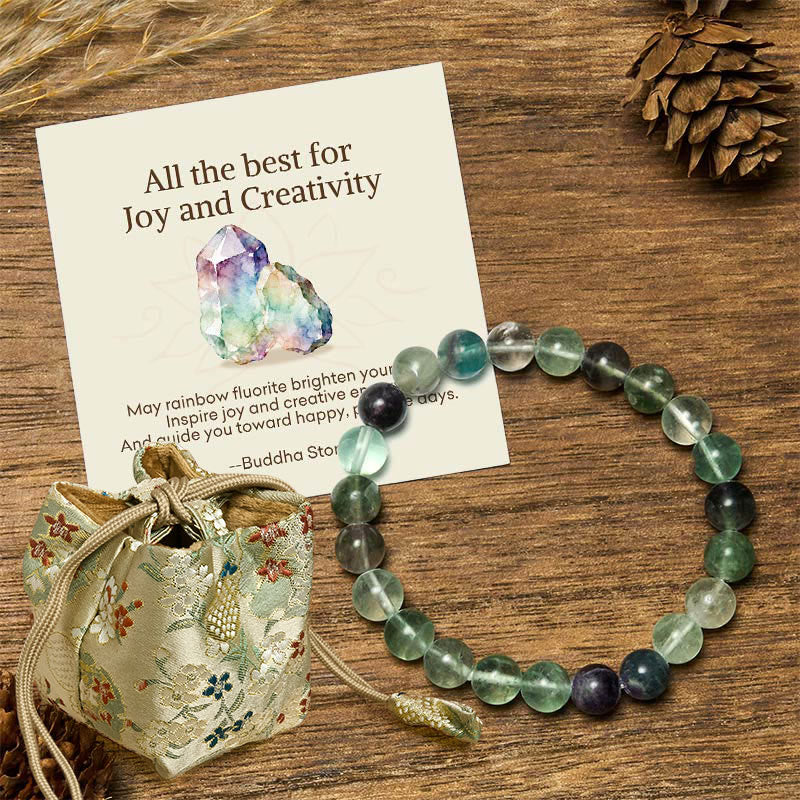 Buddha Stones All the Best for Love and Harmony Stone Quartz Bracelet Includes Gift Message Card