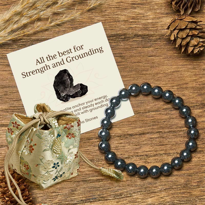Buddha Stones All the Best for Love and Harmony Stone Quartz Bracelet Includes Gift Message Card