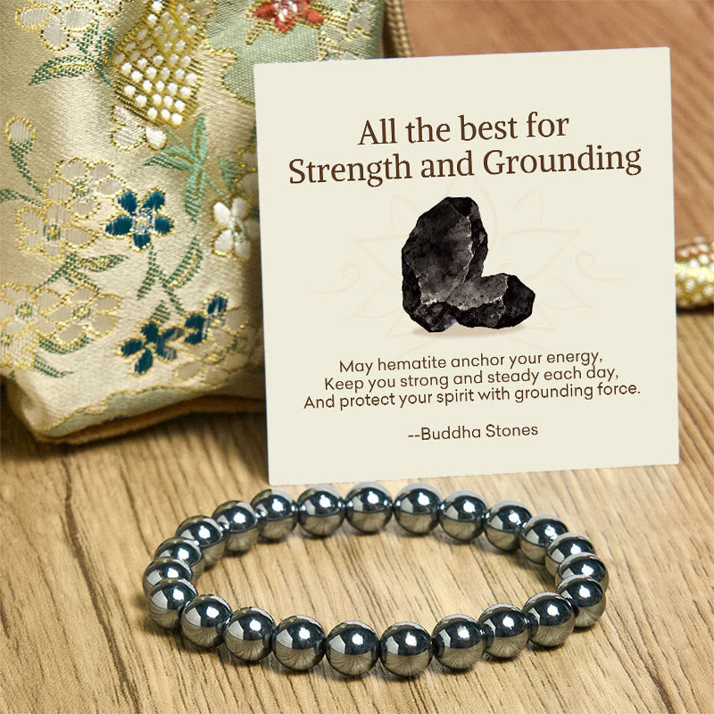 Buddha Stones All the Best for Love and Harmony Stone Quartz Bracelet Includes Gift Message Card