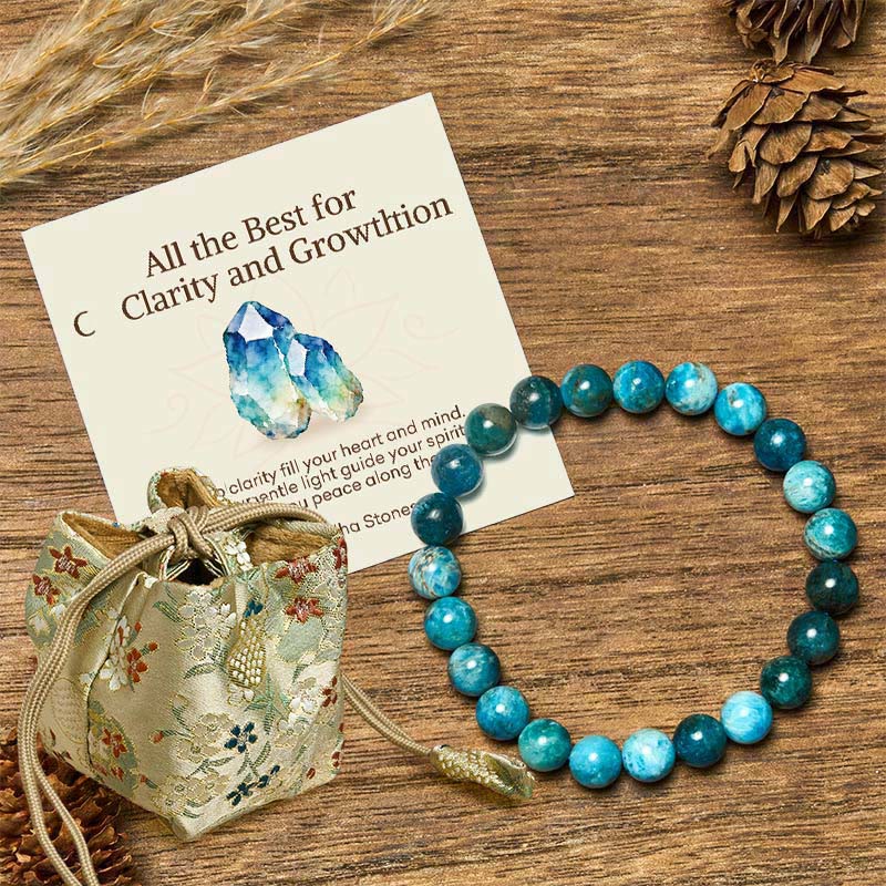 Buddha Stones All the Best for Love and Harmony Stone Quartz Bracelet Includes Gift Message Card
