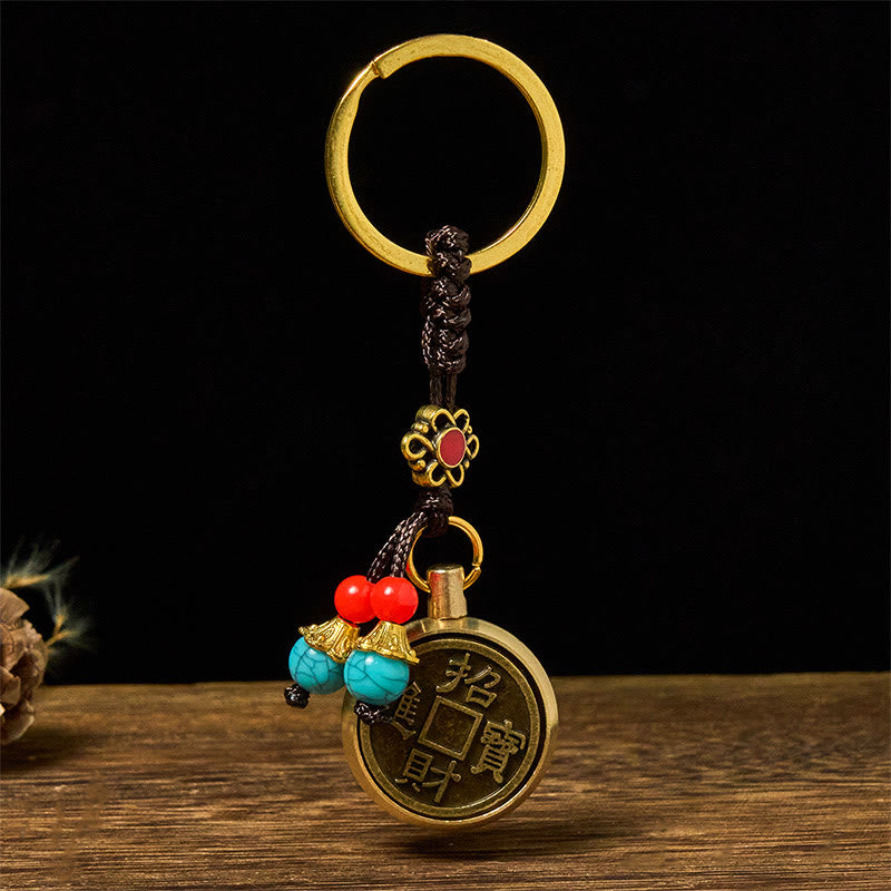 Buddha Stones Hoping You Success and Good Luck Year of the Horse Key Chain Includes Gift Message Card