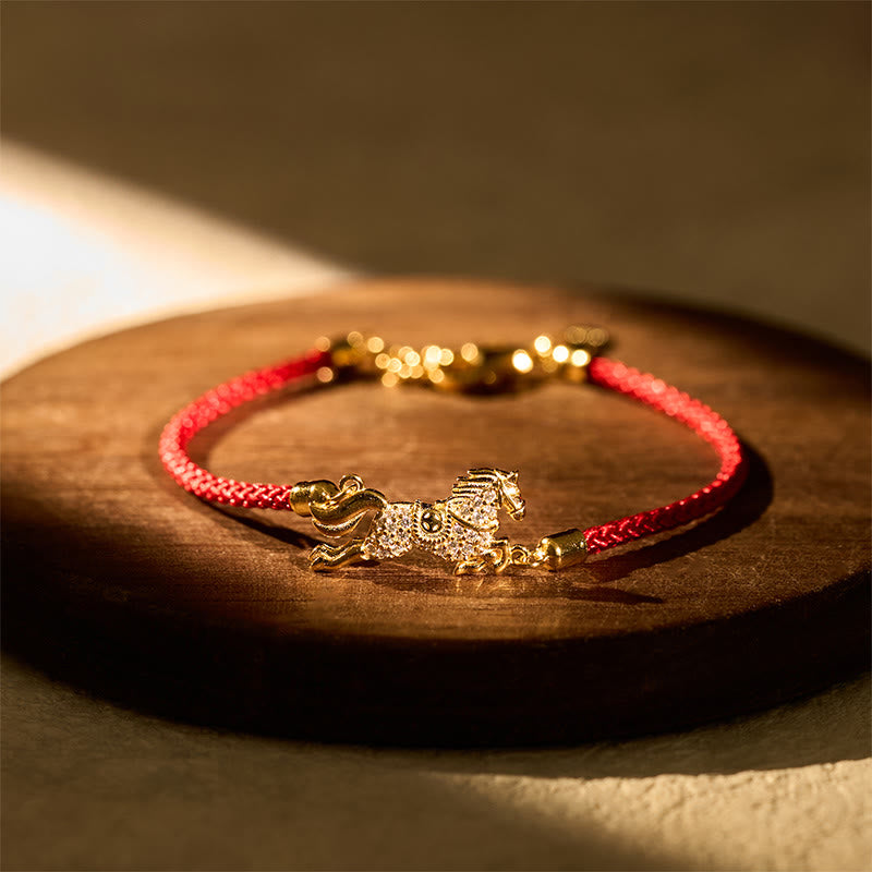 Buddha Stones Wishing You Health and Good Fortune Year of the Horse Includes Gift Message Card
