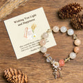 Buddha Stones Wishing You Light and Happiness Sun Stone Bracelet Includes Gift Message Card