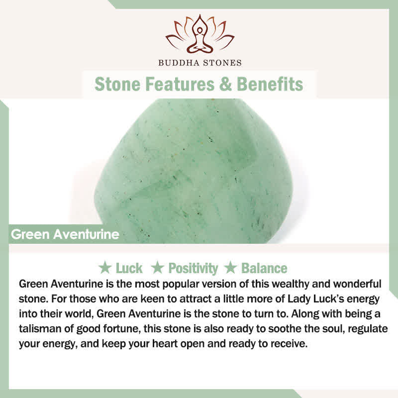 Buddha Stones Wishing Protection and Stability 444 Angel Number Natural Green Aventurine Key Chain Hanging Decoration Includes Gift Message Card