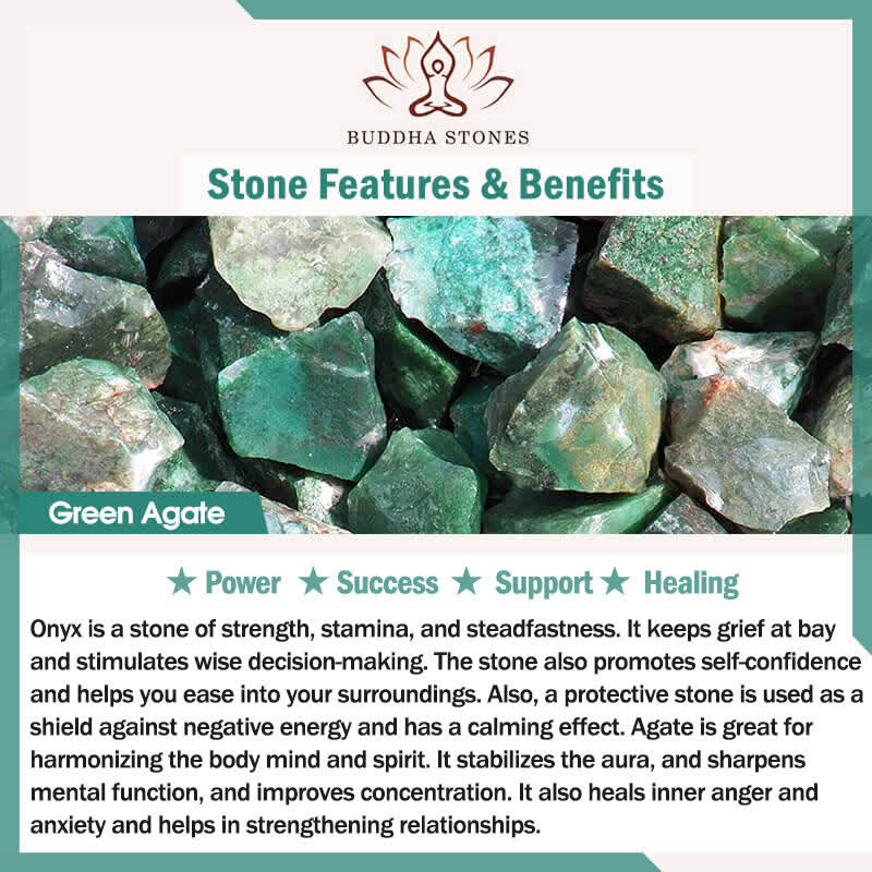 Buddha Stones 3pcs Purify Your Everyday Aura Fire Agate Balance Bracelet Includes Gift Message Card