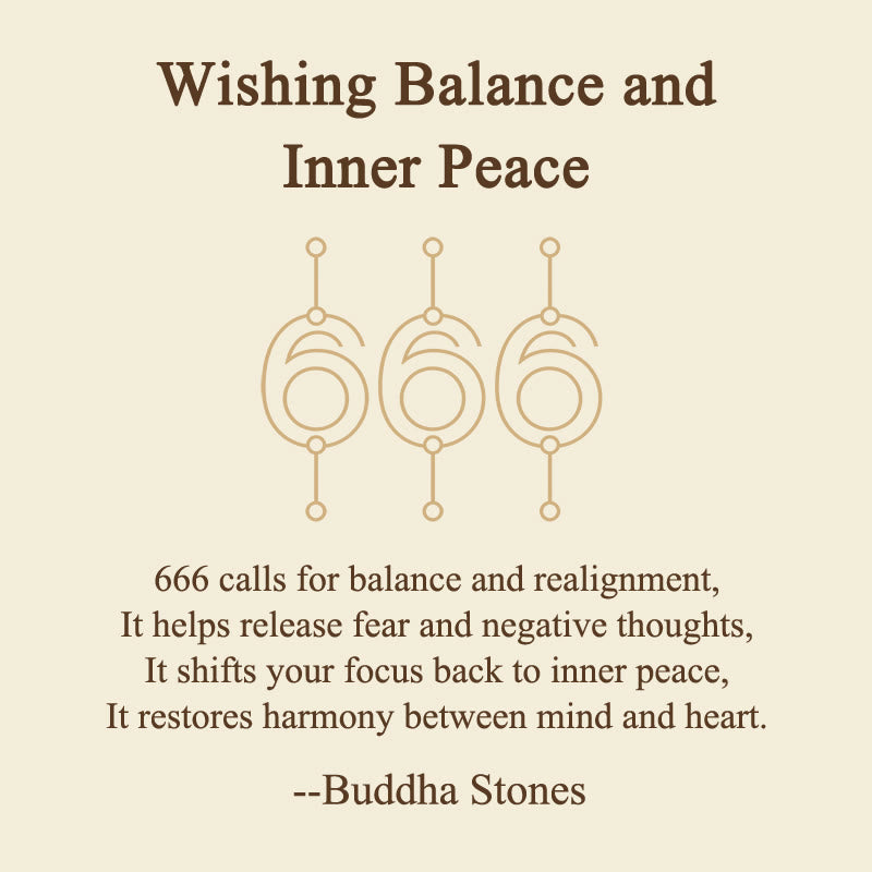 Buddha Stones Wishing Balance and Inner Peace 666 Angel Number Natural Sodalite Key Chain Hanging Decoration Includes Gift Message Card