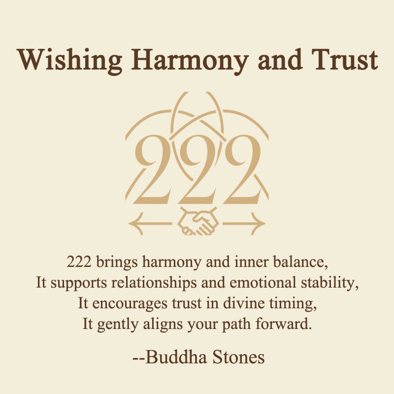 Buddha Stones Wishing Harmony and Trust 222 Angel Number Natural Dalmatian Jasper Key Chain Hanging Decoration Includes Gift Message Card