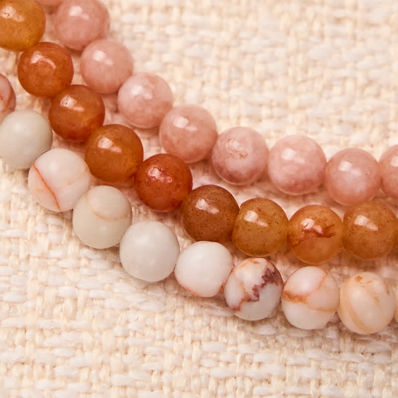 Buddha Stones 3pcs Build Quiet Confidence Yellow Aventurine Optimism Bracelet Includes Gift Message Card