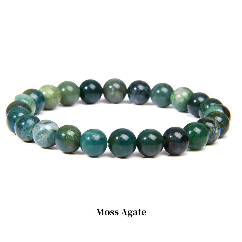 Buddha Stones All the Best for Love and Harmony Stone Quartz Bracelet Includes Gift Message Card