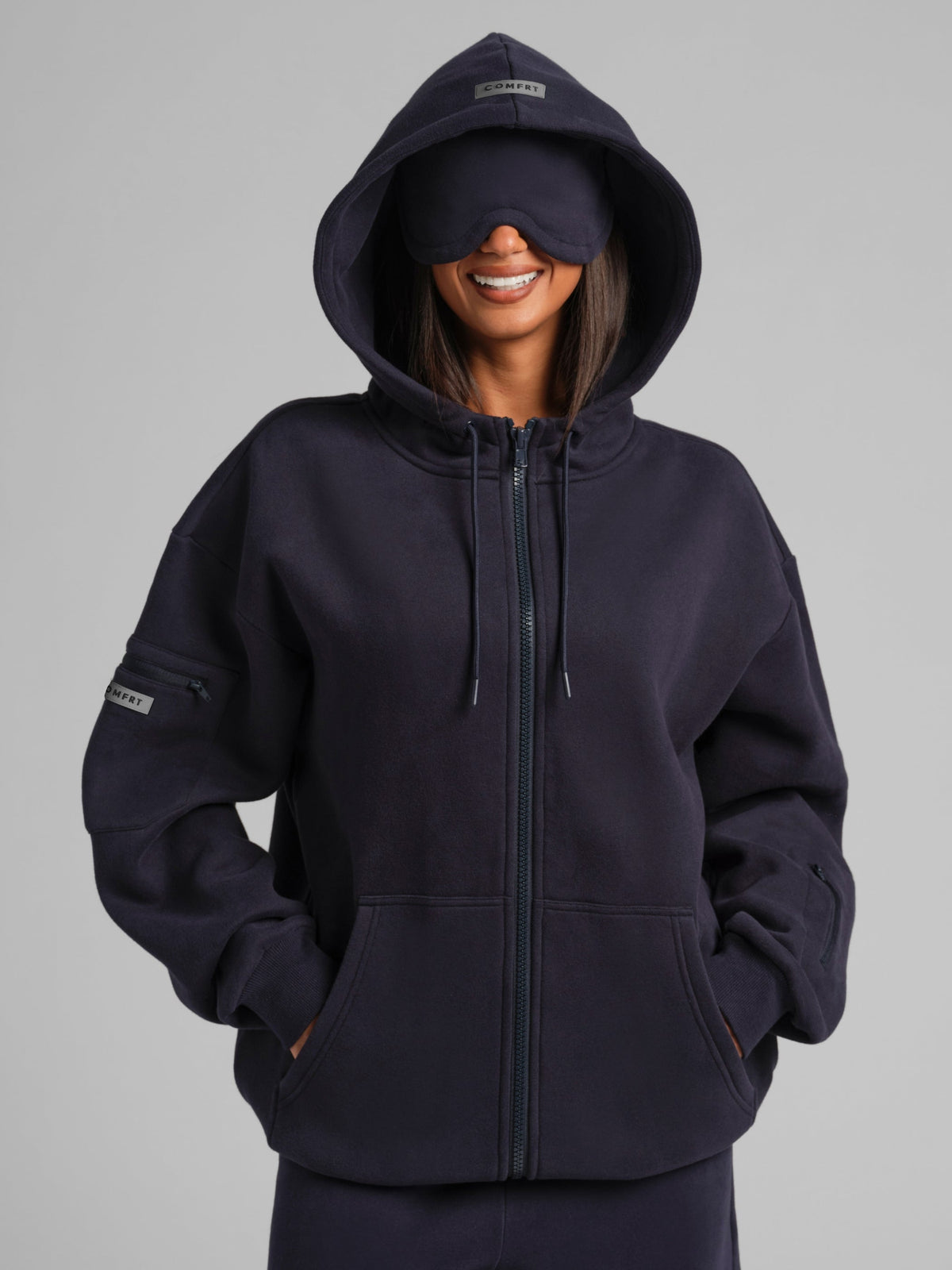 Airplane Mode Travel Zip Hoodie – Mega