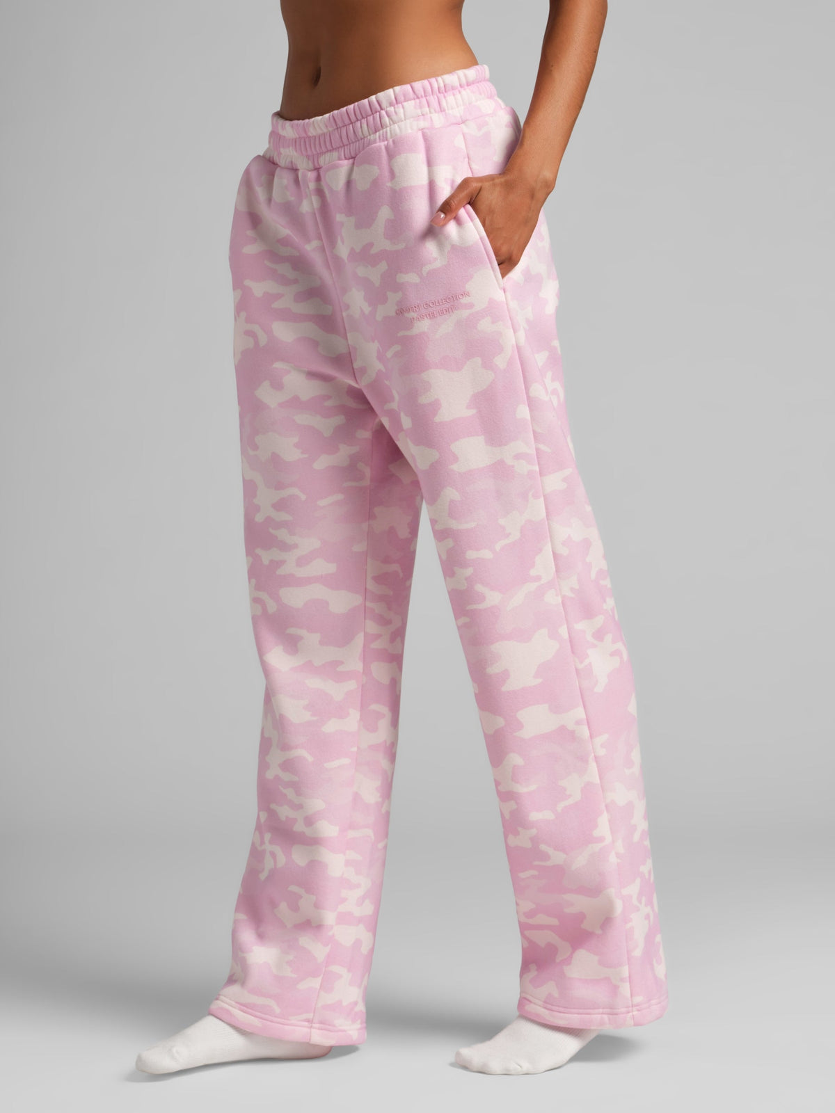 Camo Straight Leg Sweatpants