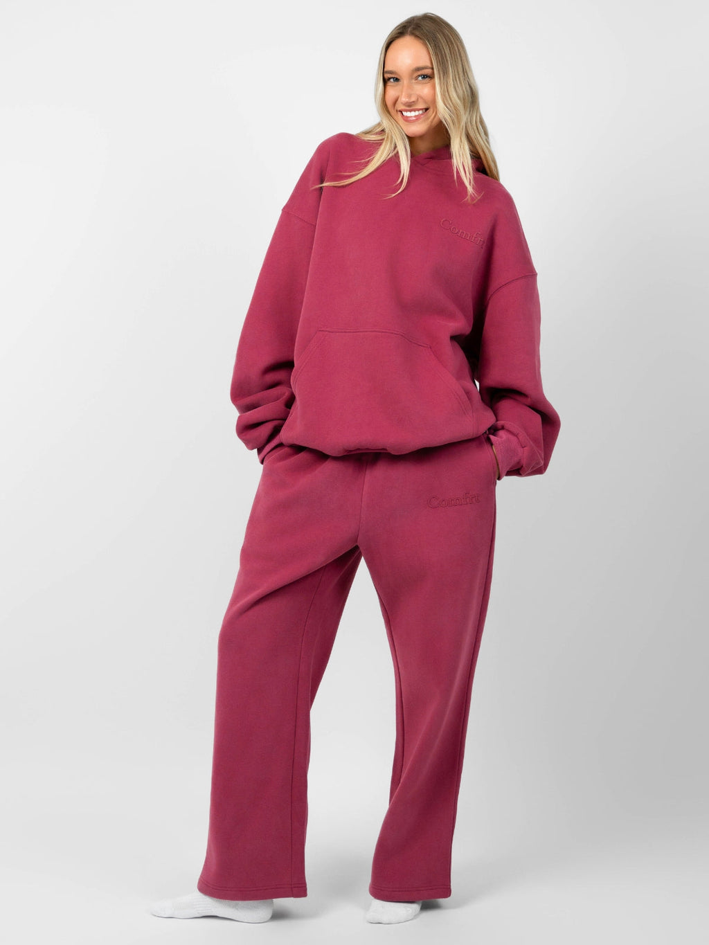 Minimalist Straight Leg Sweatpants – Long