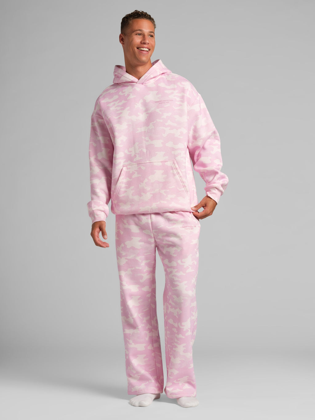 Camo Straight Leg Sweatpants