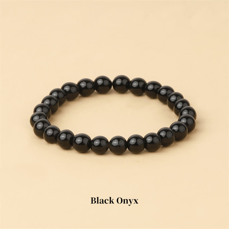 Buddha Stones All the Best for Love and Harmony Stone Quartz Bracelet Includes Gift Message Card