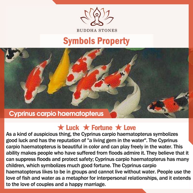 Buddha Stones Wishing Luck and Prosperity White Jade Koi Fish Necklace Includes Gift Message Card