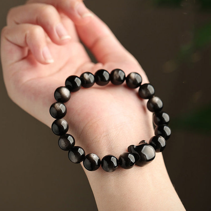 Buddha Stones All the best for Luck and Confidence Lovely Cat Bracelet Includes Gift Message Card