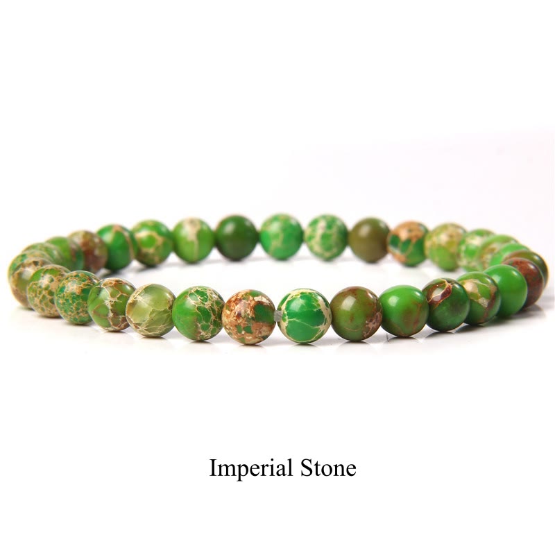 Buddha Stones All the Best for Love and Harmony Stone Quartz Bracelet Includes Gift Message Card