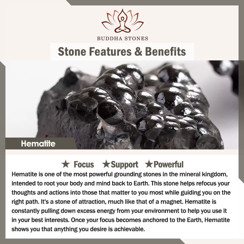 Buddha Stones All the Best for Love and Harmony Stone Quartz Bracelet Includes Gift Message Card